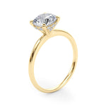 Load image into Gallery viewer, Single Row Round Diamond Engagement Ring
