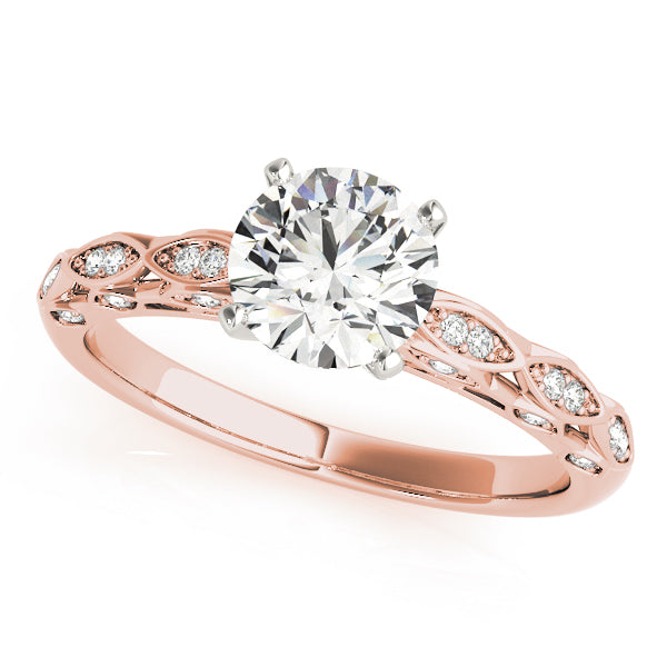 Multi-Band Diamond Engagement Ring