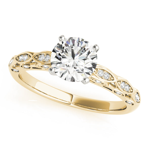 Multi-Band Diamond Engagement Ring