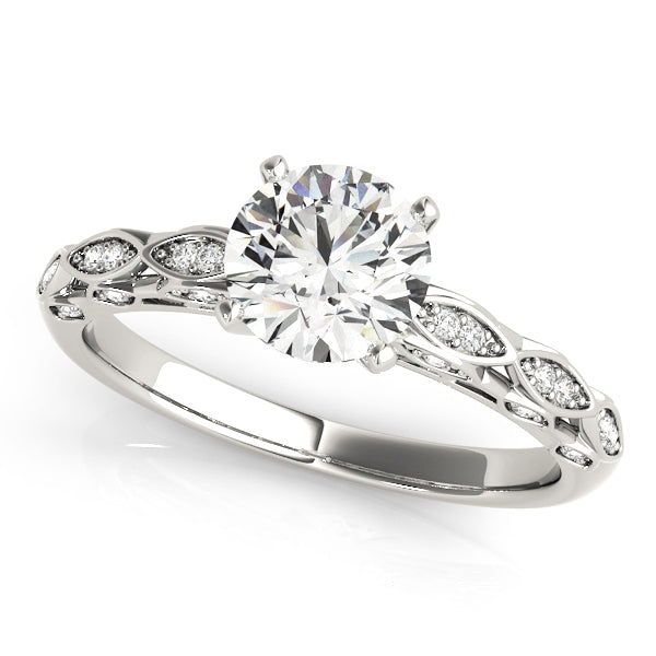 Multi-Band Diamond Engagement Ring