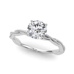 Load image into Gallery viewer, Twisted Design Engagement Ring
