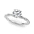 Twisted Design Engagement Ring