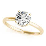 Load image into Gallery viewer, Hidden Halo Solitaire Engagement Ring
