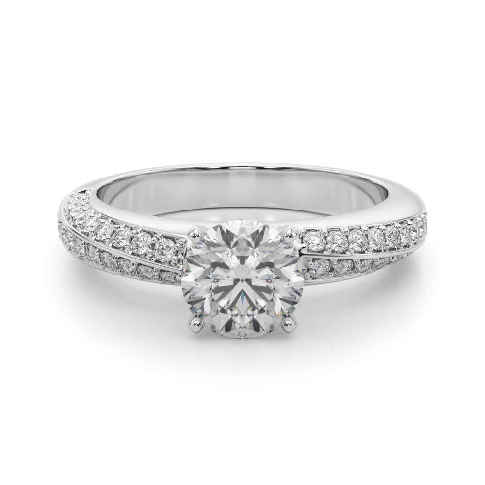 Classic Pave Remount Engagement Ring
