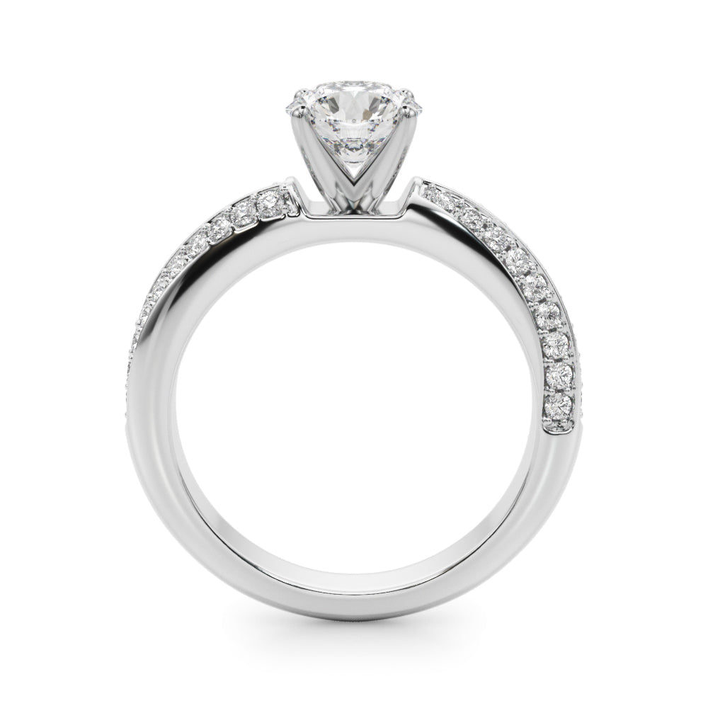 Classic Pave Remount Engagement Ring