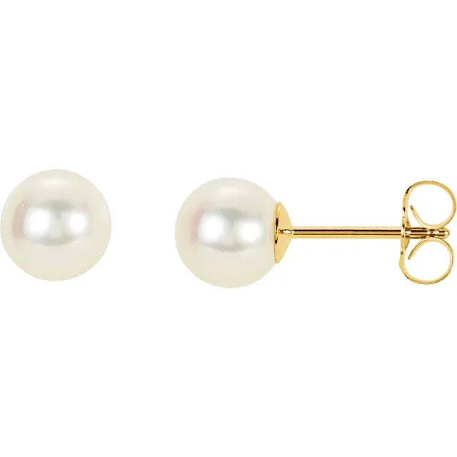 Panache Pearl Stud Earrings for Women