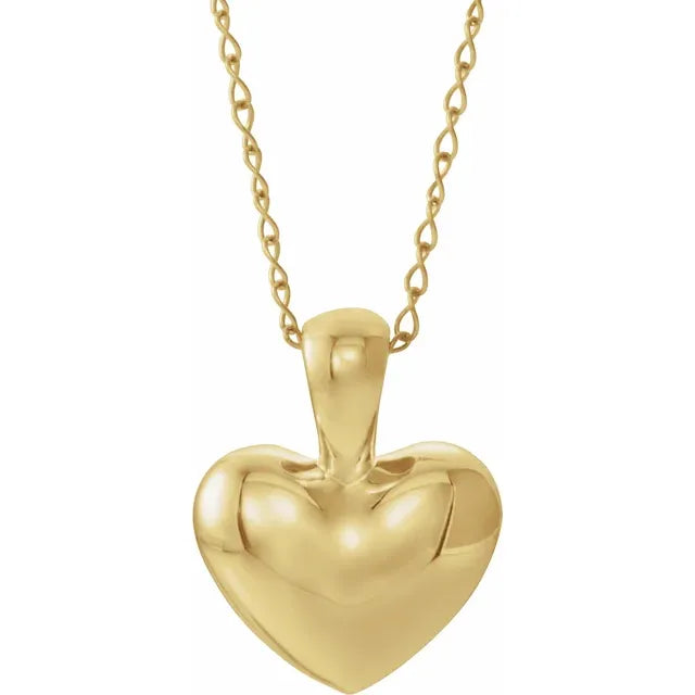 Whimsy Youth Heart Necklace