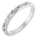 Load image into Gallery viewer, Floral Anniversary Band For Her

