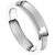 Reverse Knife Edge Mens Wedding Band