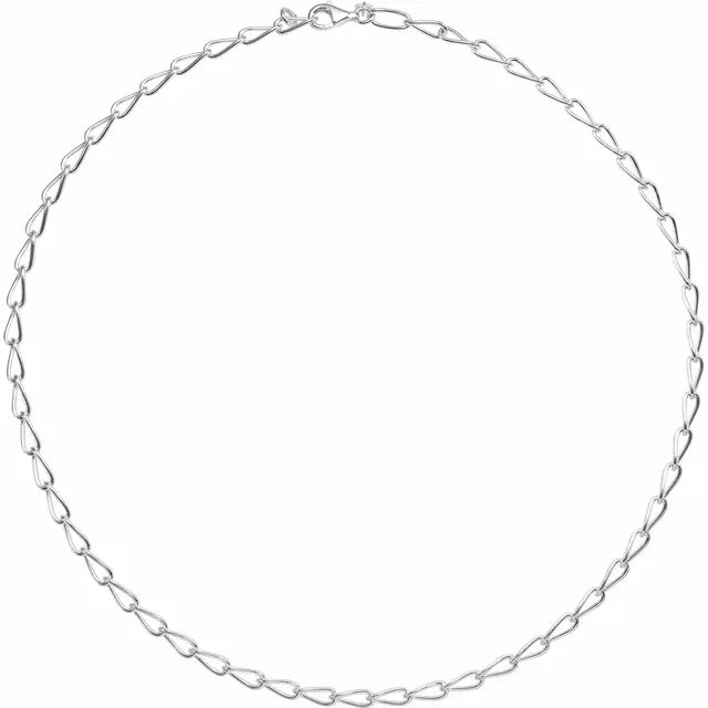 Elongated Chain Bracelet
