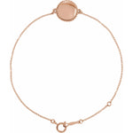 Load image into Gallery viewer, Timelessly Elegant Engravable Beaded Bracelet
