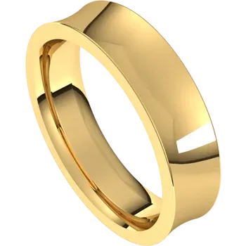 Comfort Fit Standard Mens Wedding Band