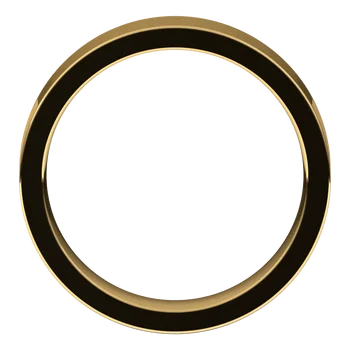 Flat Comfort Fit Wedding Band