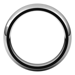 Load image into Gallery viewer, Half Round Men’s Classic Wedding Band
