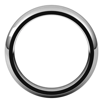 Half Round Men’s Classic Wedding Band