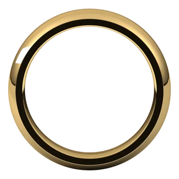 Half Round Men’s Classic Wedding Band
