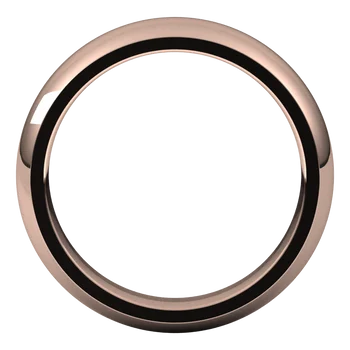 Half Round Men’s Classic Wedding Band