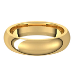 Load image into Gallery viewer, Half Round Men’s Classic Wedding Band
