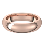 Load image into Gallery viewer, Half Round Men’s Classic Wedding Band
