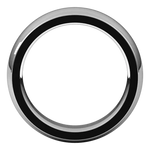Load image into Gallery viewer, Half Round Wedding Band With A Comfort Fit

