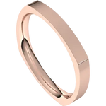Load image into Gallery viewer, Square Mens Classic Wedding Band
