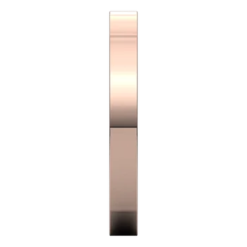 Square Mens Classic Wedding Band