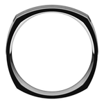 Load image into Gallery viewer, Square Mens Classic Wedding Band

