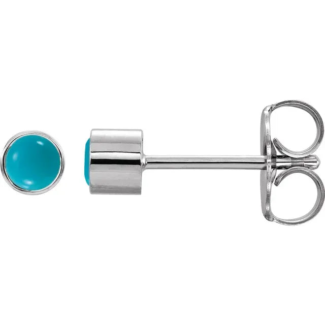 Natural Turquoise Earrings For Women