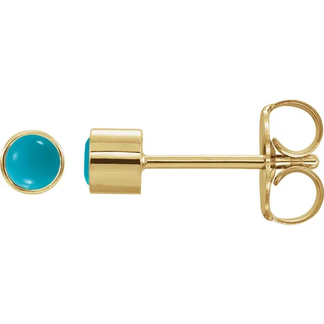 Natural Turquoise Earrings For Women