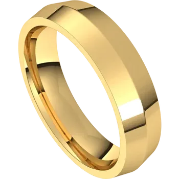 Knife Edge Men’s Wedding Band