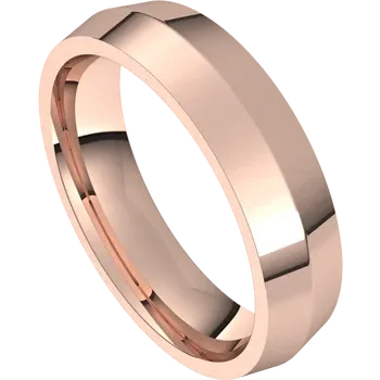 Knife Edge Men’s Wedding Band