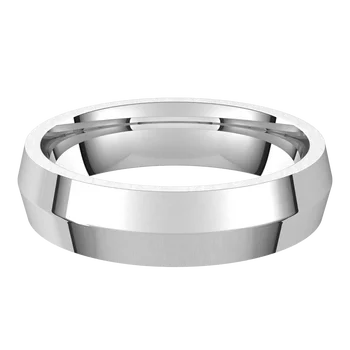 Knife Edge Men’s Wedding Band