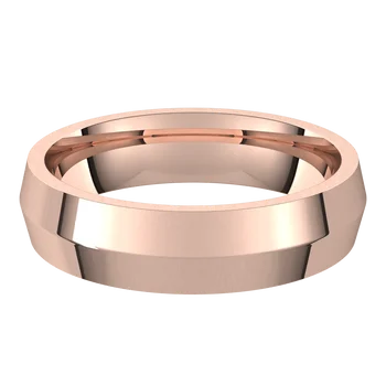 Knife Edge Men’s Wedding Band