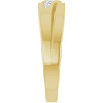 Load image into Gallery viewer, Natural Diamond Accent Band For Men
