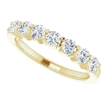Seven Stone Anniversary Band For Her