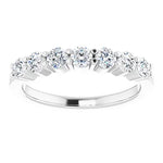 Load image into Gallery viewer, Seven Stone Anniversary Band For Her
