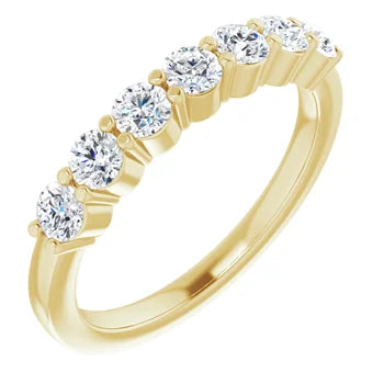 Seven Stone Anniversary Band For Her