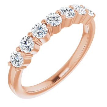 Seven Stone Anniversary Band For Her