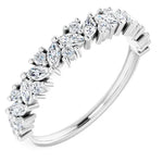 Load image into Gallery viewer, Marquise Diamond Anniversary Band for Her
