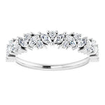 Load image into Gallery viewer, Marquise Diamond Anniversary Band for Her
