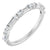Baguette Diamond Anniversary Band For Her