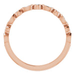 Load image into Gallery viewer, Marquise Diamond Women’s Anniversary Band
