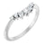 Contour Natural Diamond Wedding Band