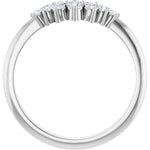Load image into Gallery viewer, Contour Natural Diamond Wedding Band
