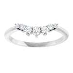 Load image into Gallery viewer, Contour Natural Diamond Wedding Band
