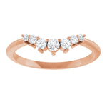 Load image into Gallery viewer, Contour Natural Diamond Wedding Band
