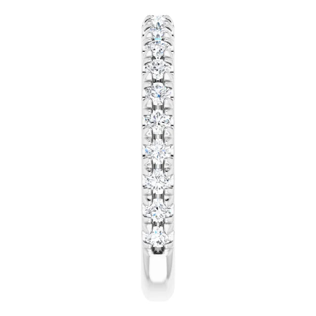 French Set Diamond Anniversary Band for Her