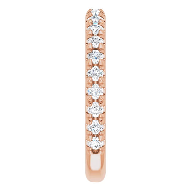 French Set Diamond Anniversary Band for Her