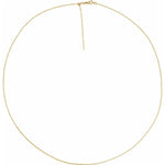 Load image into Gallery viewer, Adjustable Gold Cable Chain For Women
