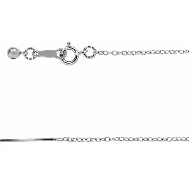 Adjustable Gold Cable Chain For Women